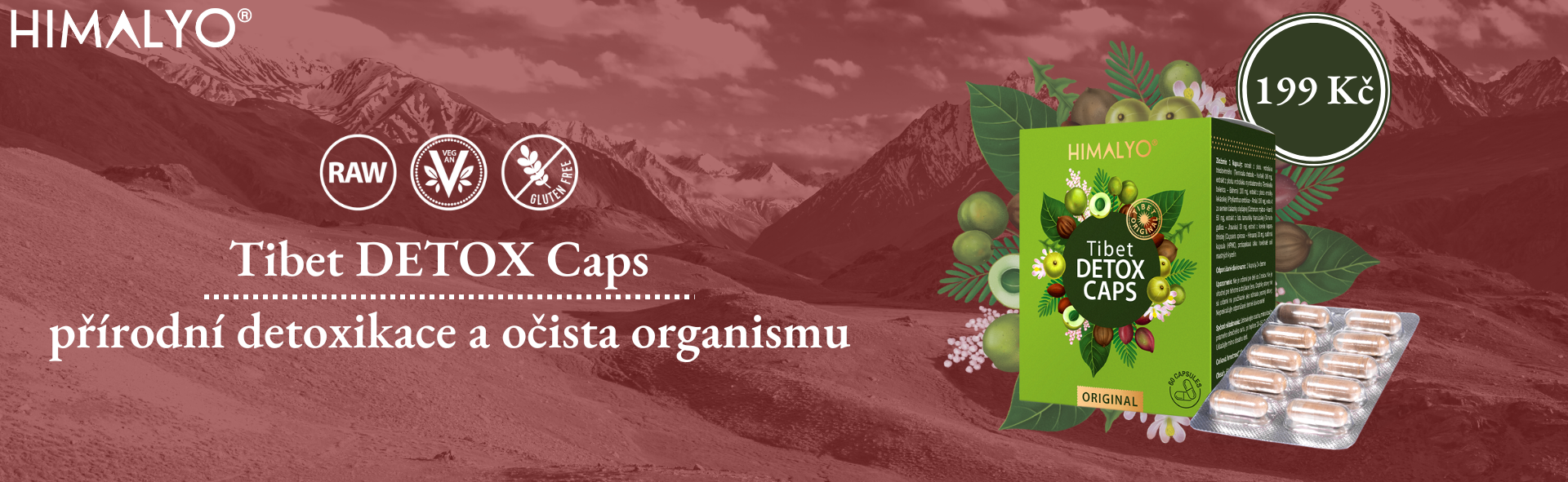 Tibet DETOX 199 Kč, CZ